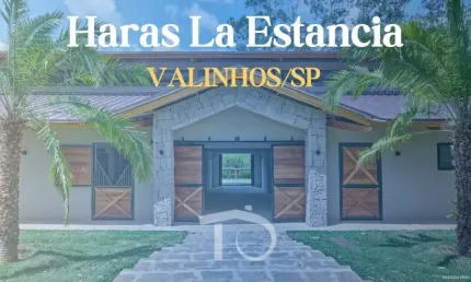 Haras la estancia com áreas de 22.000 a 84.000m² em valinhos/sp