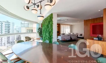 Apartamento com 4 quartos à venda na Alameda dos Tupiniquins, Moema, São Paulo por R$ 3.980.000
