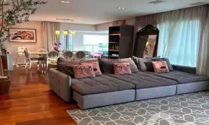 Apartamento com 3 quartos à venda na Rua Gabriele D'Annunzio, Campo Belo, São Paulo por R$ 3.300.000
