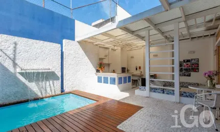 Casa em condomínio fechado com 4 quartos à venda na Rua Bernardino de Campos, Campo Belo, São Paulo por R$ 3.300.000
