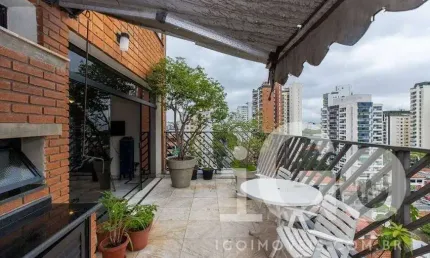 Cobertura com 4 quartos à venda na Rua João Álvares Soares, Campo Belo, São Paulo por R$ 2.200.000