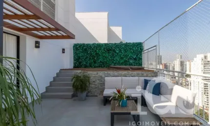 Cobertura com 2 quartos à venda na Avenida Portugal, Brooklin, São Paulo por R$ 2.550.000