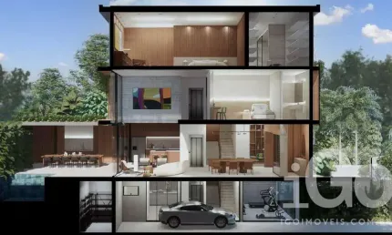 Casa em condomínio fechado com 4 quartos à venda na Rua Palmares, Brooklin, São Paulo por R$ 7.500.000