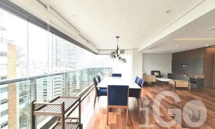 Apartamento com 3 quartos à venda na Rua Gabriele D'Annunzio, Campo Belo, São Paulo por R$ 3.800.000