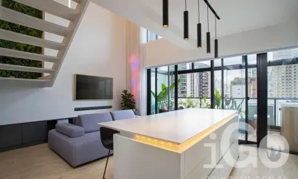 Apartamento com 1 quarto à venda na Rua Gabriele D'Annunzio, Campo Belo, São Paulo por R$ 1.300.000