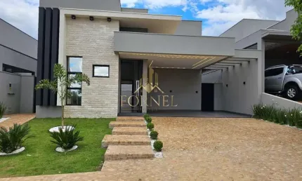 Casa em Condomínio para Venda em Ribeirão Preto, Quintas de São José, 3 dormitórios, 3 suítes, 5 banheiros, 4 vagas