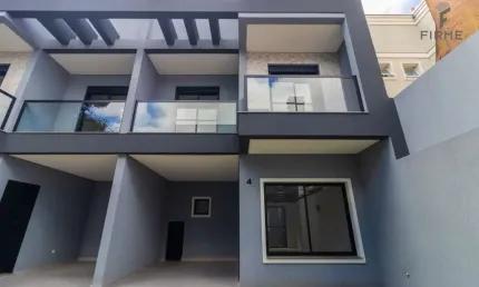 Sobrado com 3 quartos  à venda, 100.26 m2 por R$742000.00  - Xaxim - Curitiba/PR