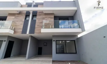 Sobrado com 4 quartos  à venda, 165.15 m2 por r$998000.00  - xaxim - curitiba/pr