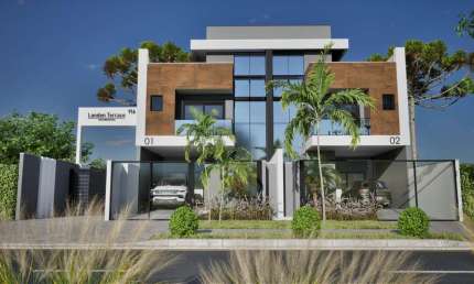 Sobrado com 4 quartos  à venda, 177.56 m2 por R$1322500.00  - Agua Verde - Curitiba/PR