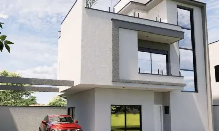 Sobrado com 3 quartos  à venda, 148.00 m2 por R$1070000.00  - Hauer - Curitiba/PR