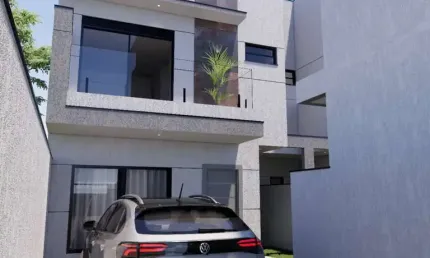 Sobrado com 3 quartos  à venda, 111.93 m2 por r$649000.00  - xaxim - curitiba/pr