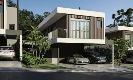 Casa de Condomínio com 4 quartos  à venda, 252.00 m2 por R$2950000.00  - Santo Inacio - Curitiba/PR