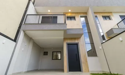 Sobrado com 3 quartos  à venda, 121.00 m2 por r$749000.00  - parque da fonte - sao jose dos pinhais/pr