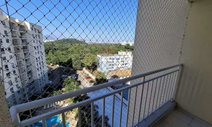 Aluguel apto 2 quartos condomínio rota do sol camorim jpa