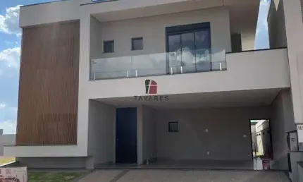 Casa de luxo em condomínio, 4 quartos, 4 suítes, 2 salas, 2 vagas, 305,39m², Parque Brasil 500, Paulínia-SP.