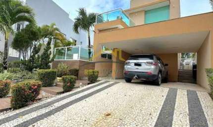 Alphaville Litoral Norte 2 - Alphaville Litoral Norte 2 Casa 4 suítes Piscina 415m²