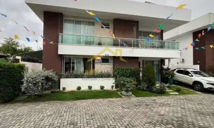 Buraquinho casa em condomínio 4 suítes energia solar