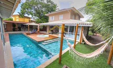 Quintas de sauípe laguna - costa de sauípe quintas de sauípe casa 5 suítes  porteira fechada o parque vem ..
