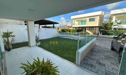 Jardim tropical - buraquinho casa em condomínio 4/4 3 suítes 220m² 989 mil