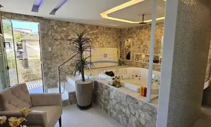 Lauro de Freitas Univillas Casa em Condomínio 4/4 320m² SEMI MOBILIADA