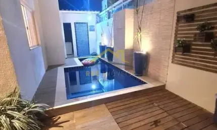 Foz do Joanes - Buraquinho Casa em Condomínio  4 suítes Piscina Área Gourmet