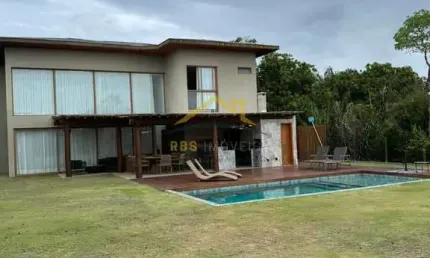 Ilha dos pássaros - praia do forte casa alto padrão 4 suítes dependência completa beixou