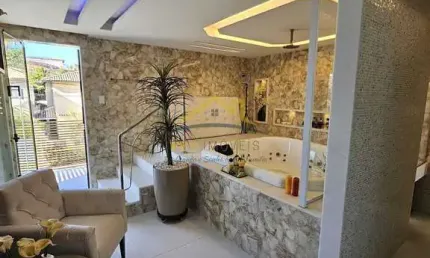 Lauro de freitas univillas casa em condomínio 4/4 320m² semi mobiliada