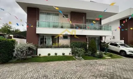 Buraquinho casa em condomínio 4 suítes energia solar
