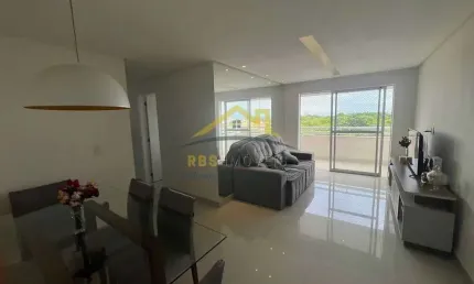 Apartamento reformado com vista mar no colina de piatã – porteira fechada