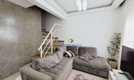 Sobrado com 3 dormitórios à venda, 128 m² por R$ 640.000,00 - Santa Cândida - Curitiba/PR