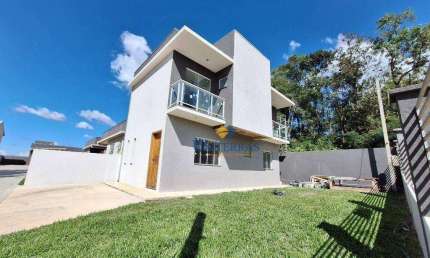 Sobrado com 3 dormitórios à venda, 93 m² por R$ 449.000,00 - Parque do Embu - Colombo/PR