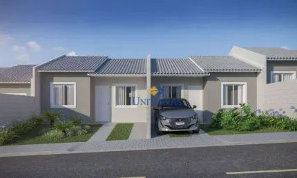 Casa com 2 dormitórios à venda, 42 m² por R$ 243.989,00 - Estados - Fazenda Rio Grande/PR