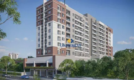 Apartamento com 2 dormitórios à venda, 44 m² por r$ 464.209,00 - santa cândida - curitiba/pr