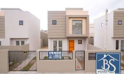 Sobrado com 3 dormitórios à venda, 80 m² por R$ 469.900,00 - Guaraituba - Colombo/PR