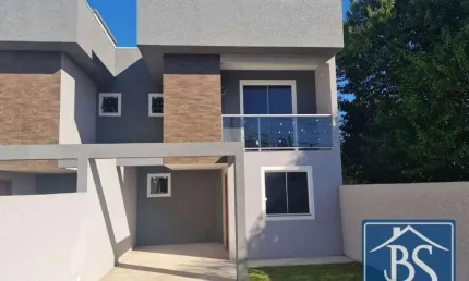 Sobrado com 3 dormitórios à venda, 98 m² por R$ 495.000,00 - Campo Pequeno - Colombo/PR