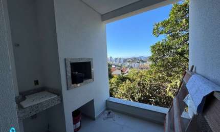 Apartamento com 2 quartos à venda na Rua da Fonte, 177, Coqueiros, Florianópolis por R$ 765.000