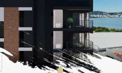 Apartamento com 1 quarto à venda no coqueiros, florianópolis  por r$ 702.000