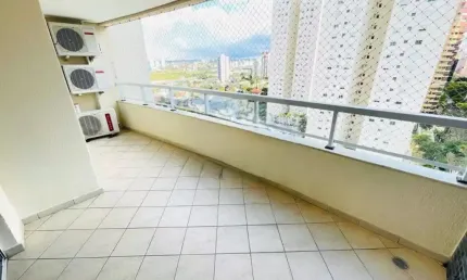 Apartamento no edifício palazzo san pietro de alto padrão localizado no bairro do jardim aquarius com - 150m² de área útil