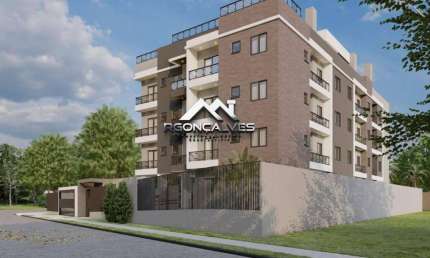 Apartamento com 2 quartos, 62m², à venda em Pinhais, Centro