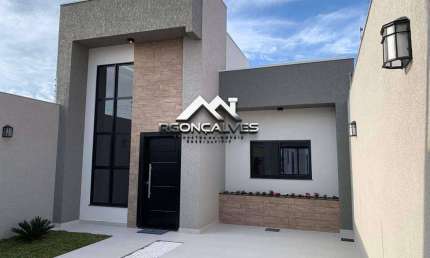 Casa com 3 quartos, 91m², à venda em Piraquara, Jardim Bela Vista