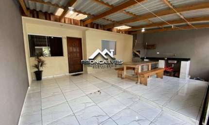 Casa à venda em Piraquara, Vila Fuck, com 3 quartos, 102m²