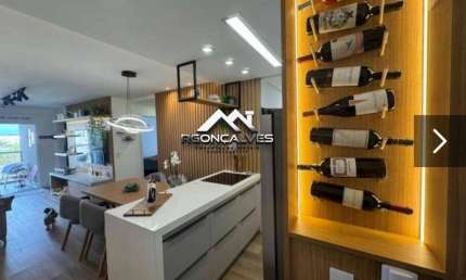 Apartamento à venda em Pinhais, Weissópolis, com 3 quartos, 77m²