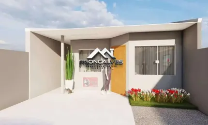 Casa à venda em Piraquara, Vila Fuck, com 3 quartos, 91m²