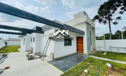 Casa à venda em Piraquara, Guarituba, com 3 quartos, 89m²