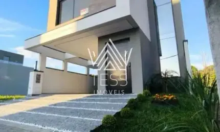 Casa em condomínio fechado com 3 quartos à venda na Rua Irma Schreiner Maran, 504, Santa Cândida, Curitiba por R$ 1.299.000