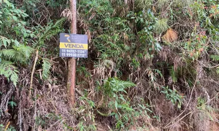 Terreno com 1.524m² a venda por r$ 65.000,00 - parque florestal marciano - mairiporã/sp