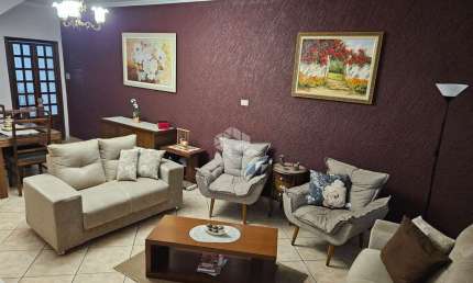 Casa com 3 quartos à venda na Rua Rio Preto, 297, Vila Valparaíso, Santo André