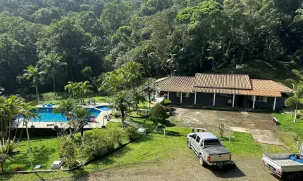 Chácara escriturada à venda em paranapiacaba / santo andré