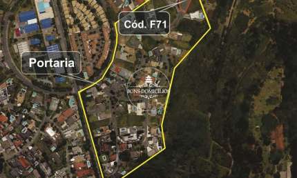 Cond Passárgada D - LOTE 1.483,16m², praticamente plano, 100% aproveitável!
