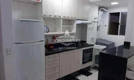 Apartamento com 2 quartos para alugar no Jardim Barro Branco, Cotia , 50 m2 por R$ 1.800
